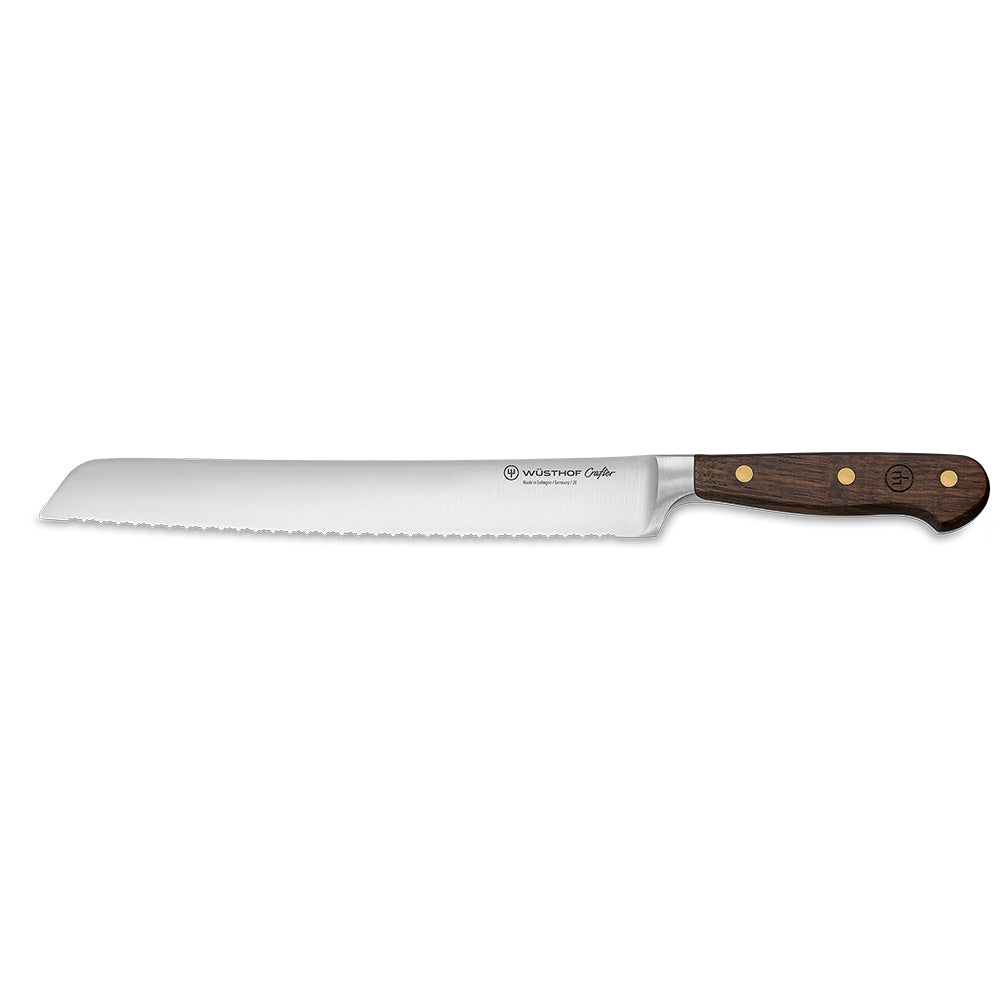 Wusthof Crafter 9" DoubleSerrated Bread Knife Eversharp Knives