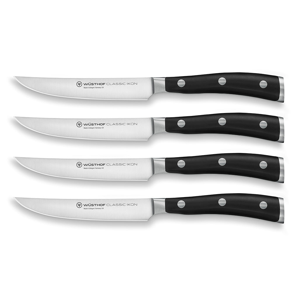 Wusthof Classic IKON 4 pc Steak Set