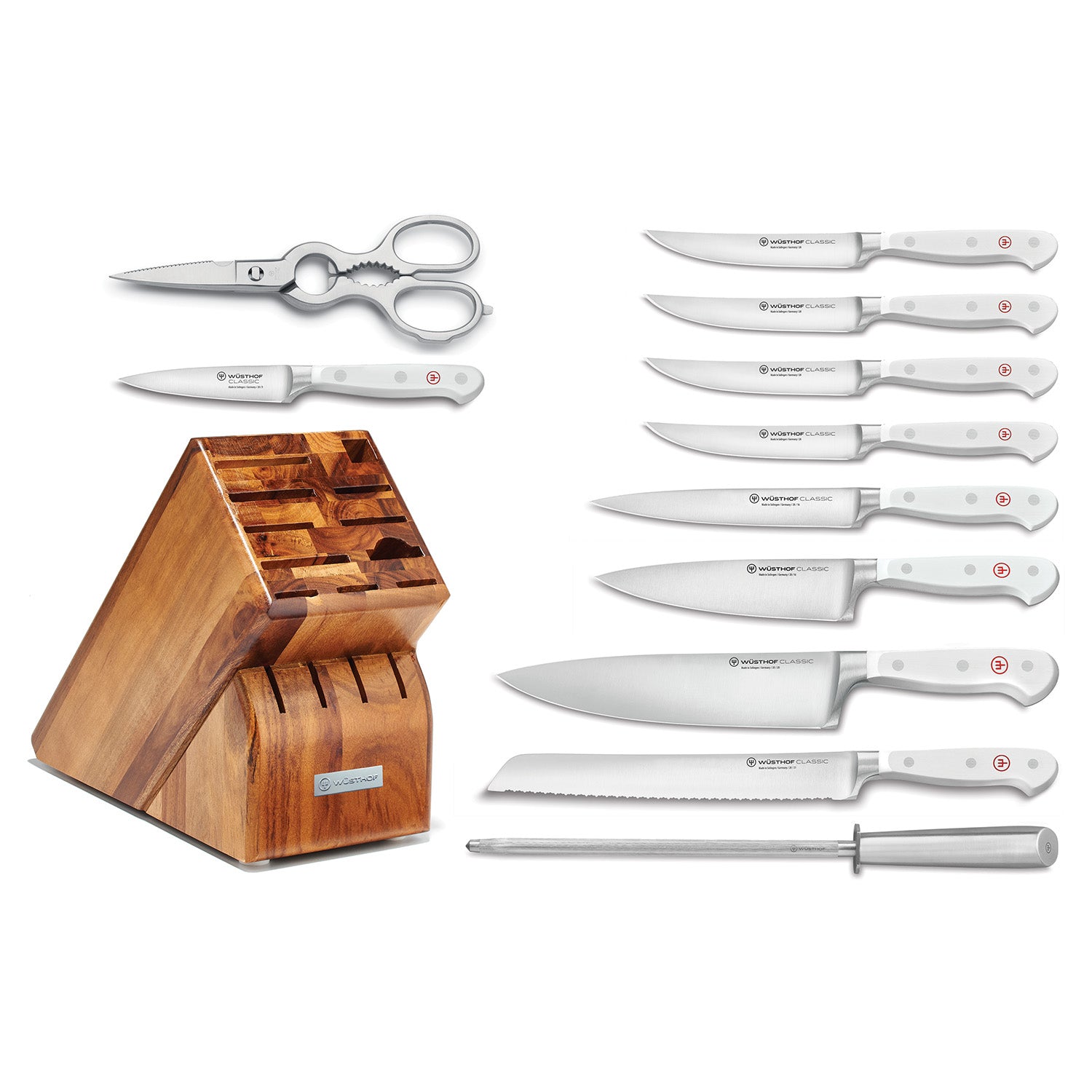 Steak Knife Wusthof Classic 12 Piece Knife Block Set Wusthof