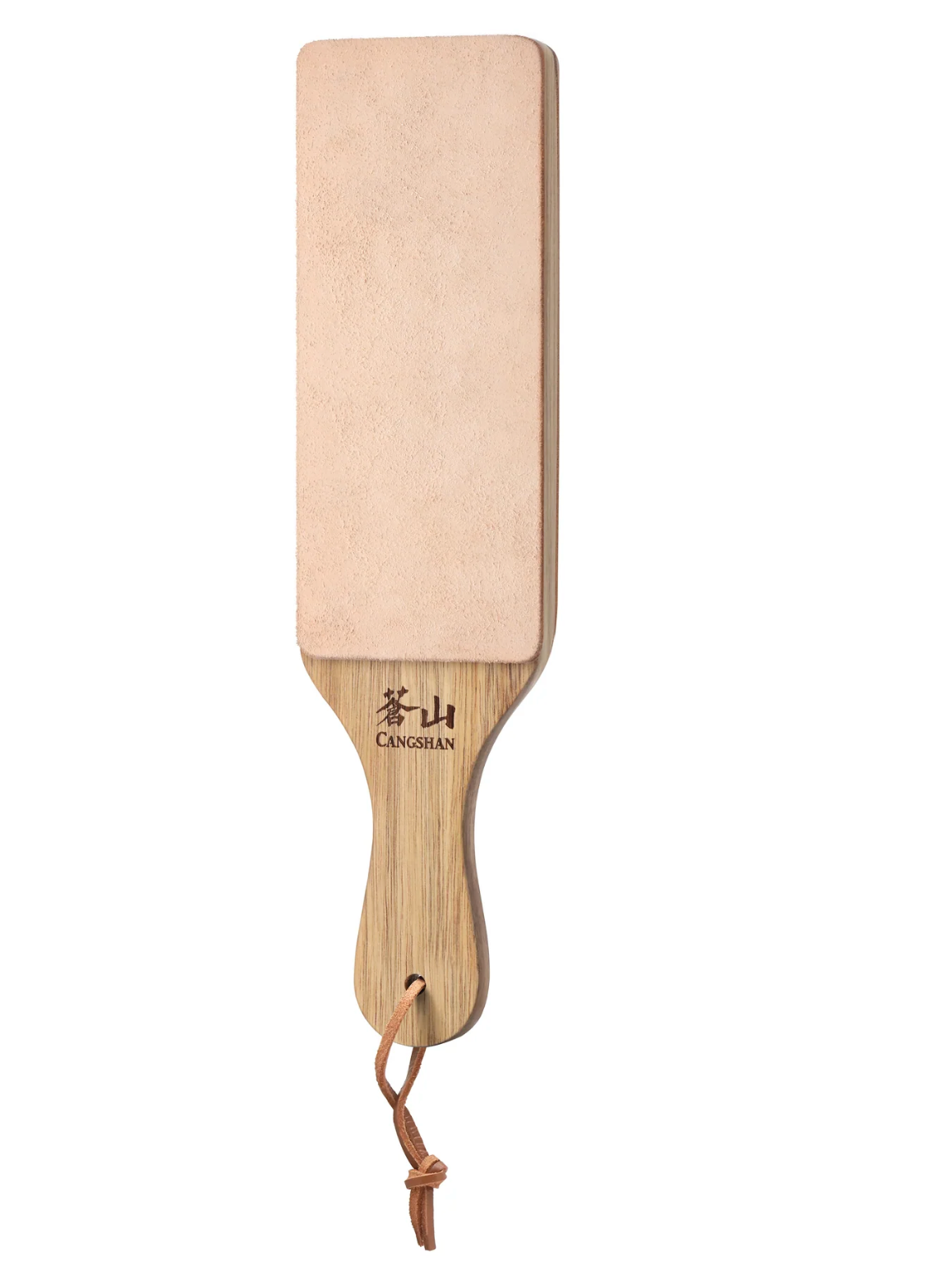 2-Sided Leather Paddle Strop
