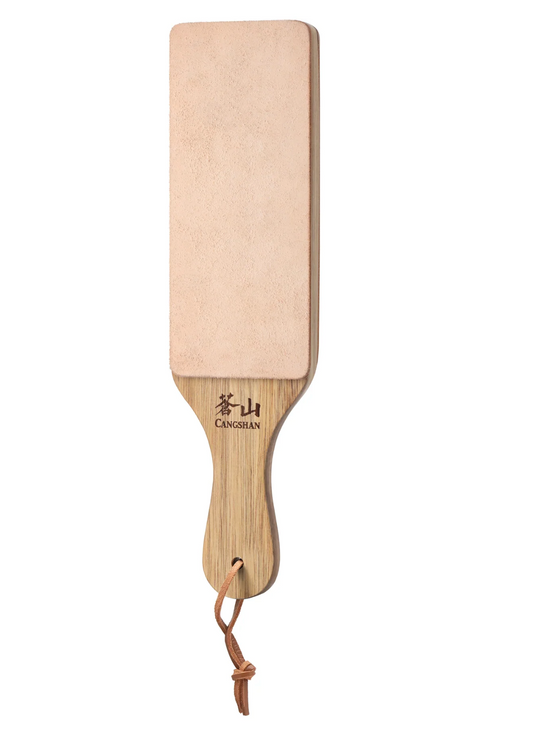 2-Sided Leather Paddle Strop