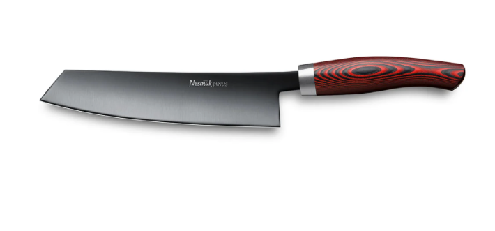 Nesmuk JANUS Chef Knife 180 - Micarta red