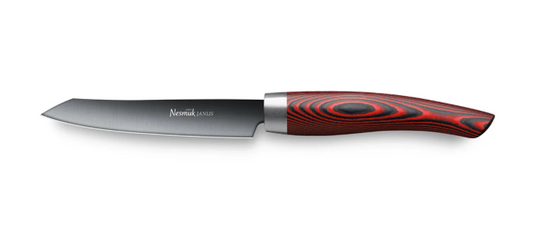 Nesmuk JANUS Office / Paring Knife 90 - Micarta red