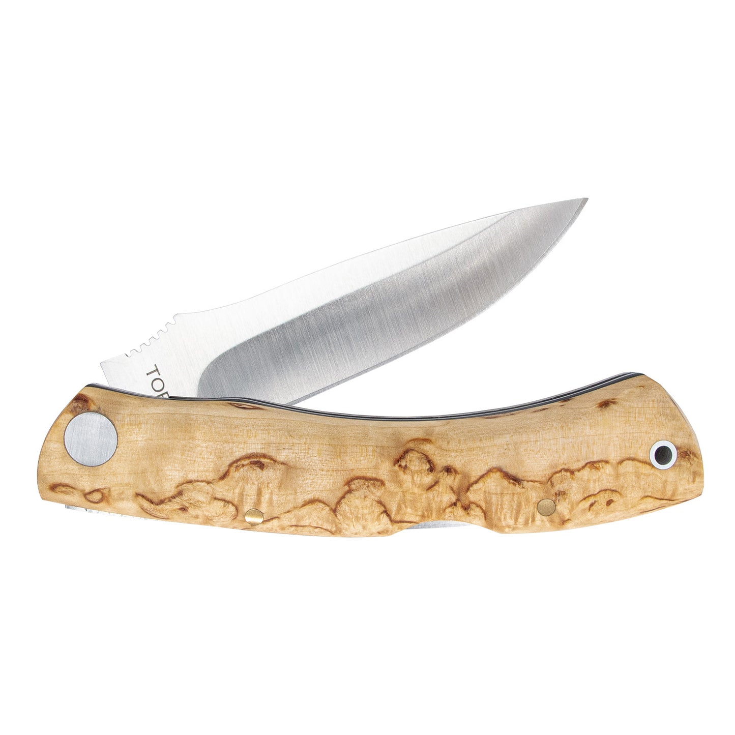 The Torre Knife-Curly Birch