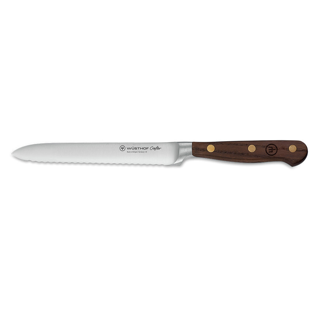 Wusthof Crafter 5" Serrated Utility Knife