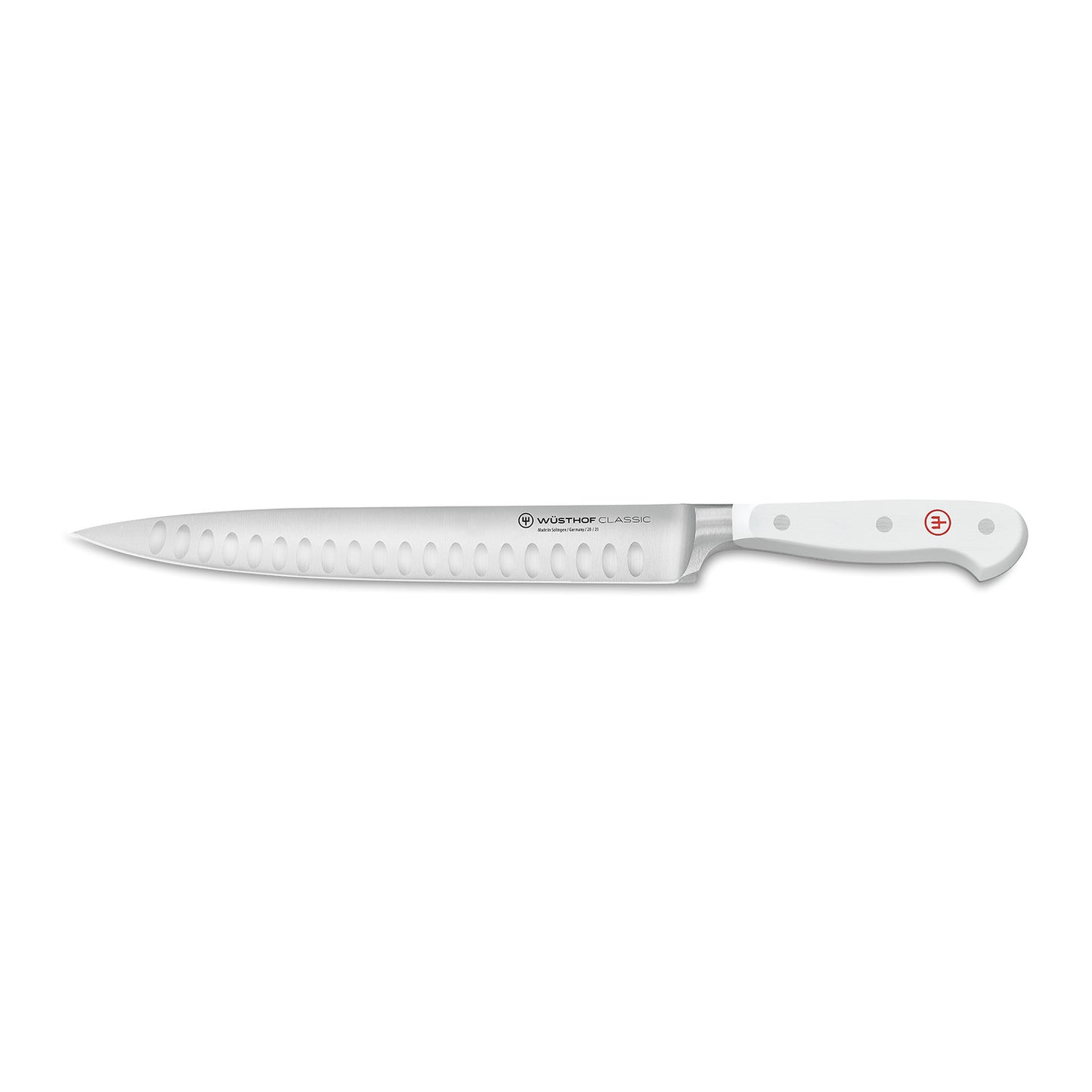 9" Classic White Hollow Edge Carving Knife